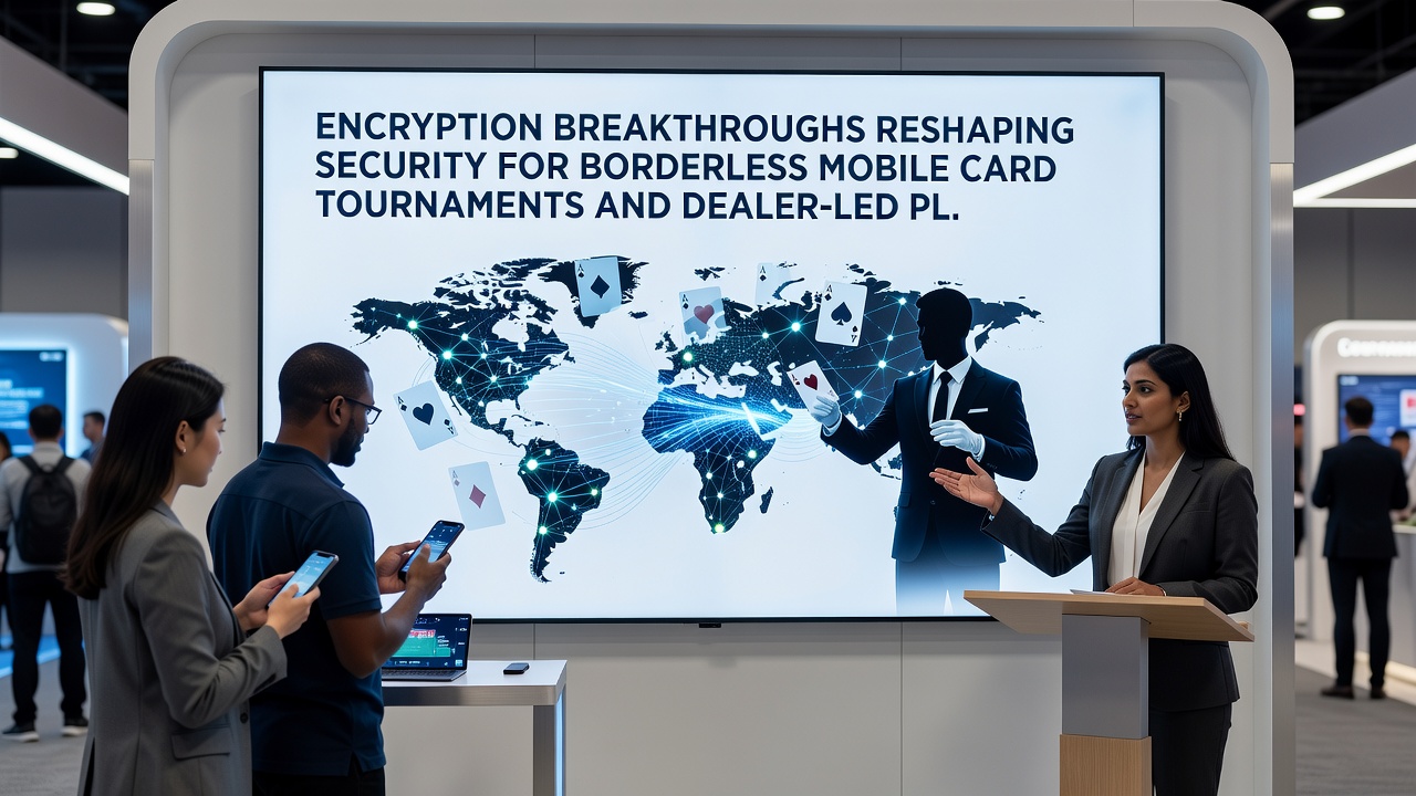Secure live dealer systems using next-generation encryption in mobile platforms