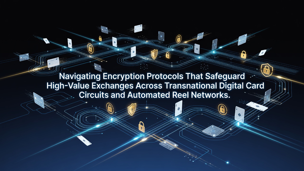 Illustration of encryption layers protecting digital transaction pathways in global gaming networks